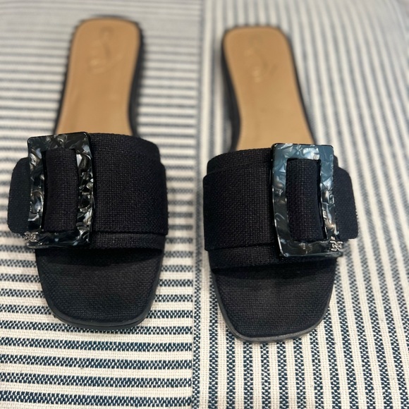 Sam Edelman Black Sandals - Picture 2 of 4